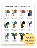 Fall CASUAL Wardrobe & Outfit Guide, 1st Edition