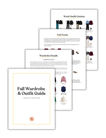 Fall Wardrobe & Outfit Guide 2025 (Casual & Work 2-in-1)