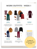 Fall WORK Wardrobe & Outfit Guide, 1st Edition
