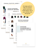 Winter Casual Wardrobe & Outfit Guide 2023-2024