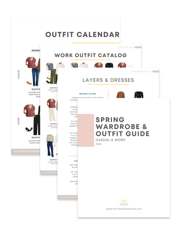 Spring Wardrobe & Outfit Guide 2024 (Casual & Work 2-in-1)